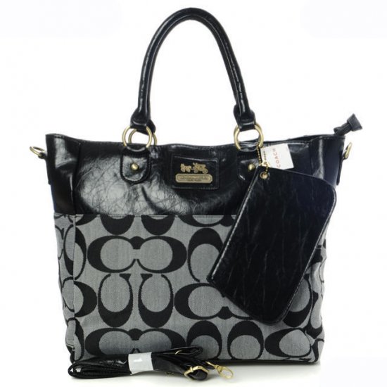 Coach In Signature Medium Grey Totes AOY | Women - Click Image to Close